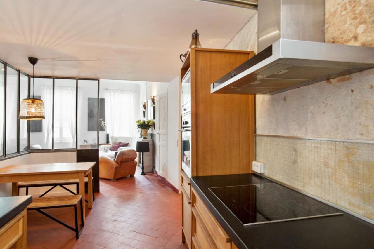 Charming And Large Duplex Flat With Beautiful Terrace In Avignonアパートメント エクステリア 写真